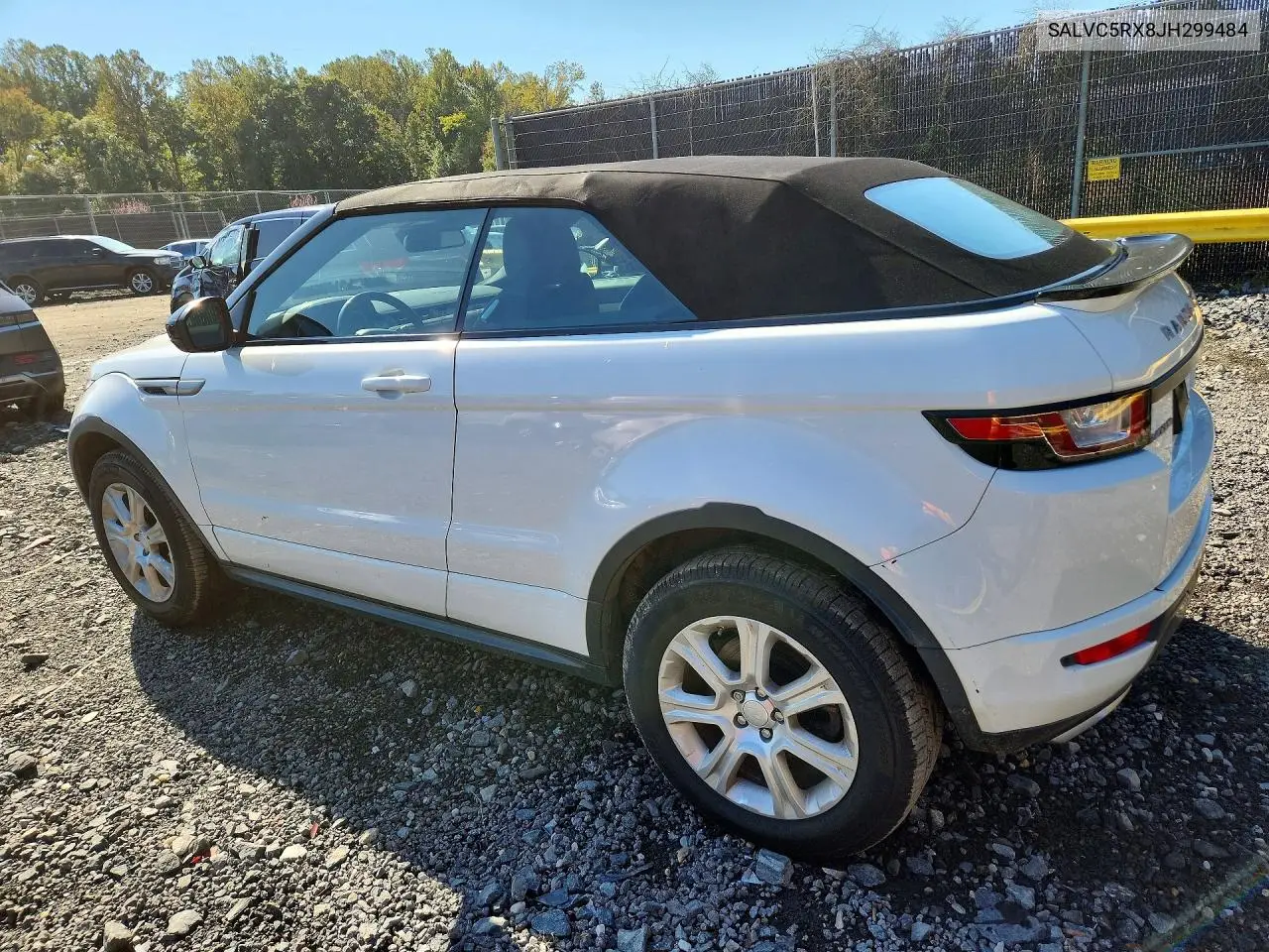 2018 LAND ROVER RANGE ROVER EVOQUE VIN SALVC5RX8JH299484 — фото 2