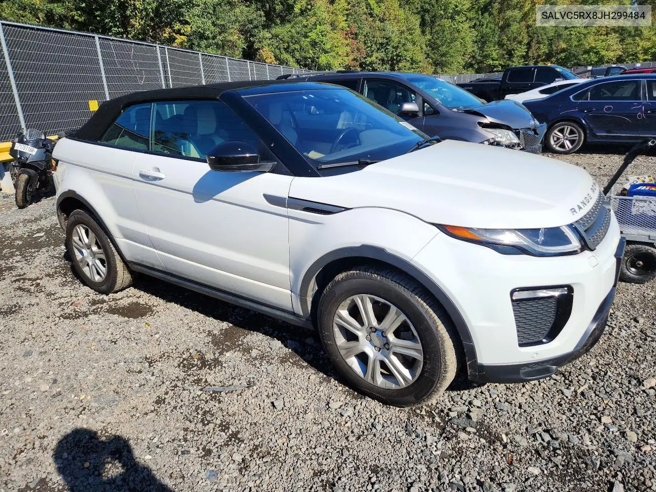2018 LAND ROVER RANGE ROVER EVOQUE VIN SALVC5RX8JH299484 — фото 4