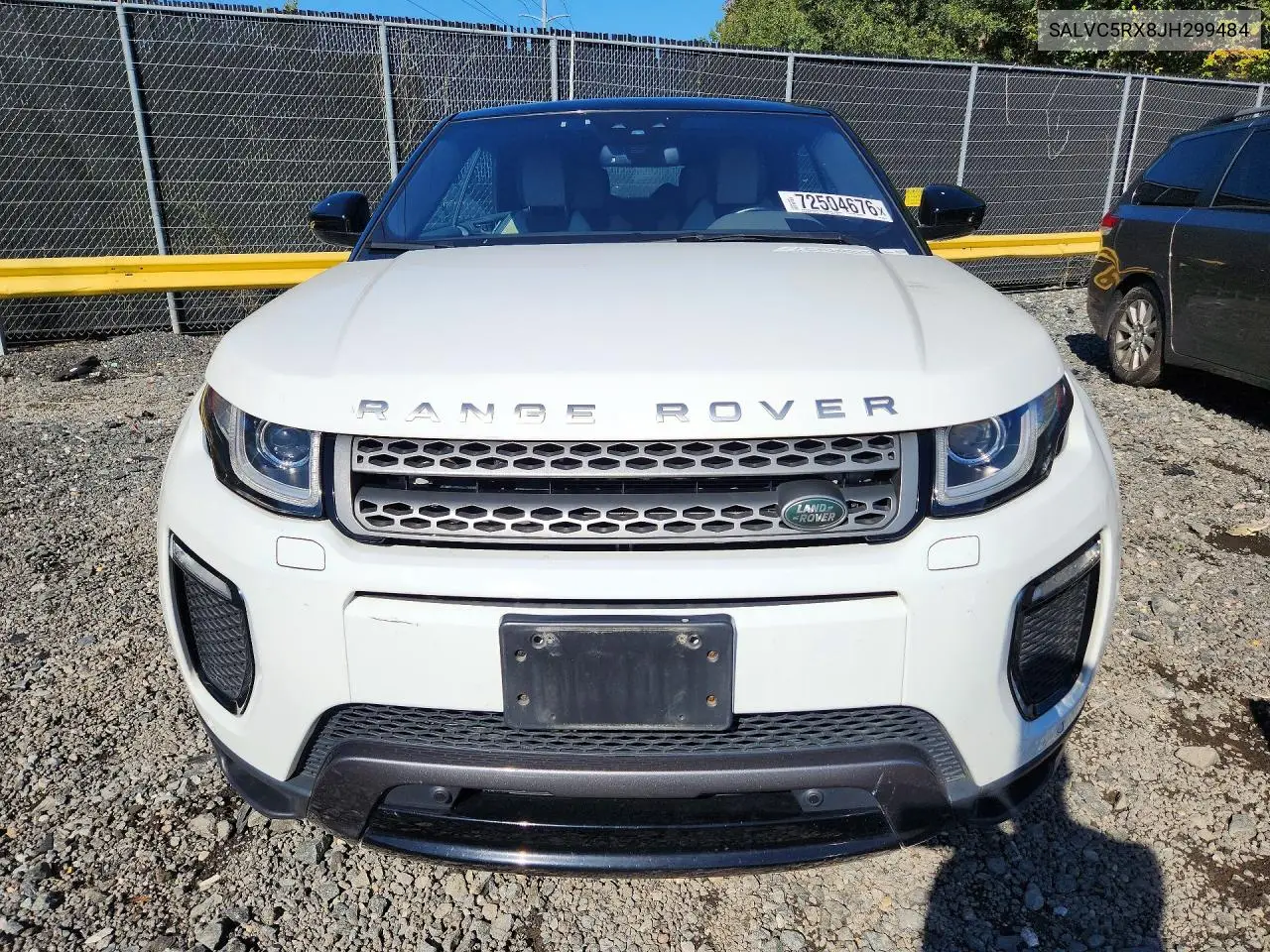 2018 LAND ROVER RANGE ROVER EVOQUE VIN SALVC5RX8JH299484 — фото 5