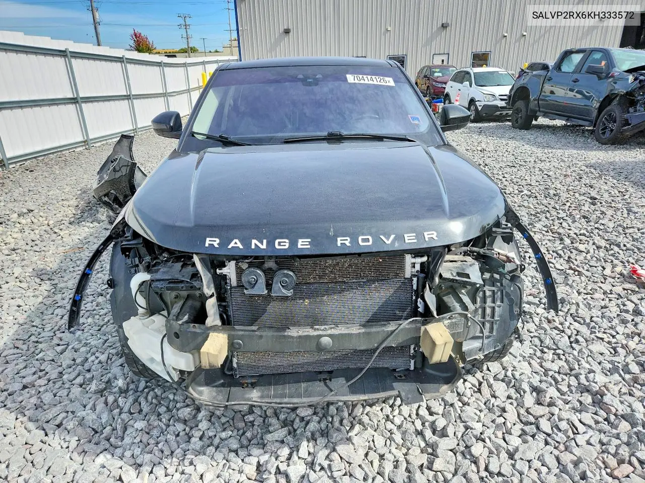 2019 LAND ROVER RANGE ROVER EVOQUE VIN SALVP2RX6KH333572 — фото 5