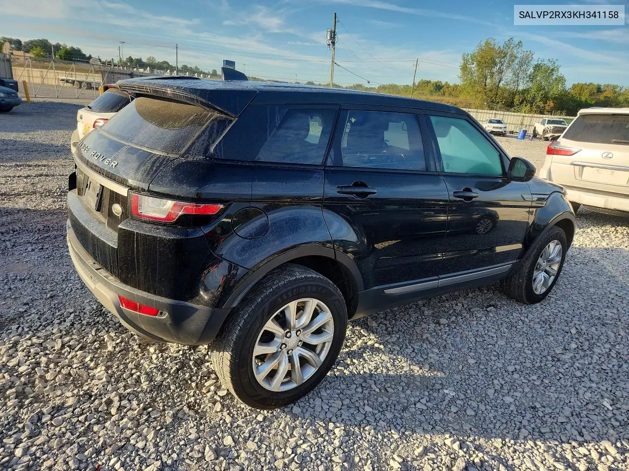 2019 LAND ROVER RANGE ROVER EVOQUE VIN SALVP2RX3KH341158 — фото 3