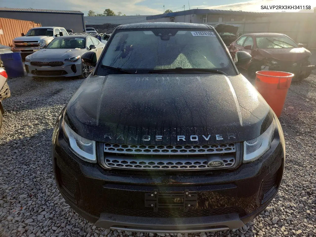 2019 LAND ROVER RANGE ROVER EVOQUE VIN SALVP2RX3KH341158 — фото 5