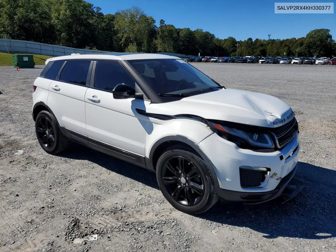 2019 LAND ROVER RANGE ROVER EVOQUE VIN SALVP2RX4KH330377 — фото 4