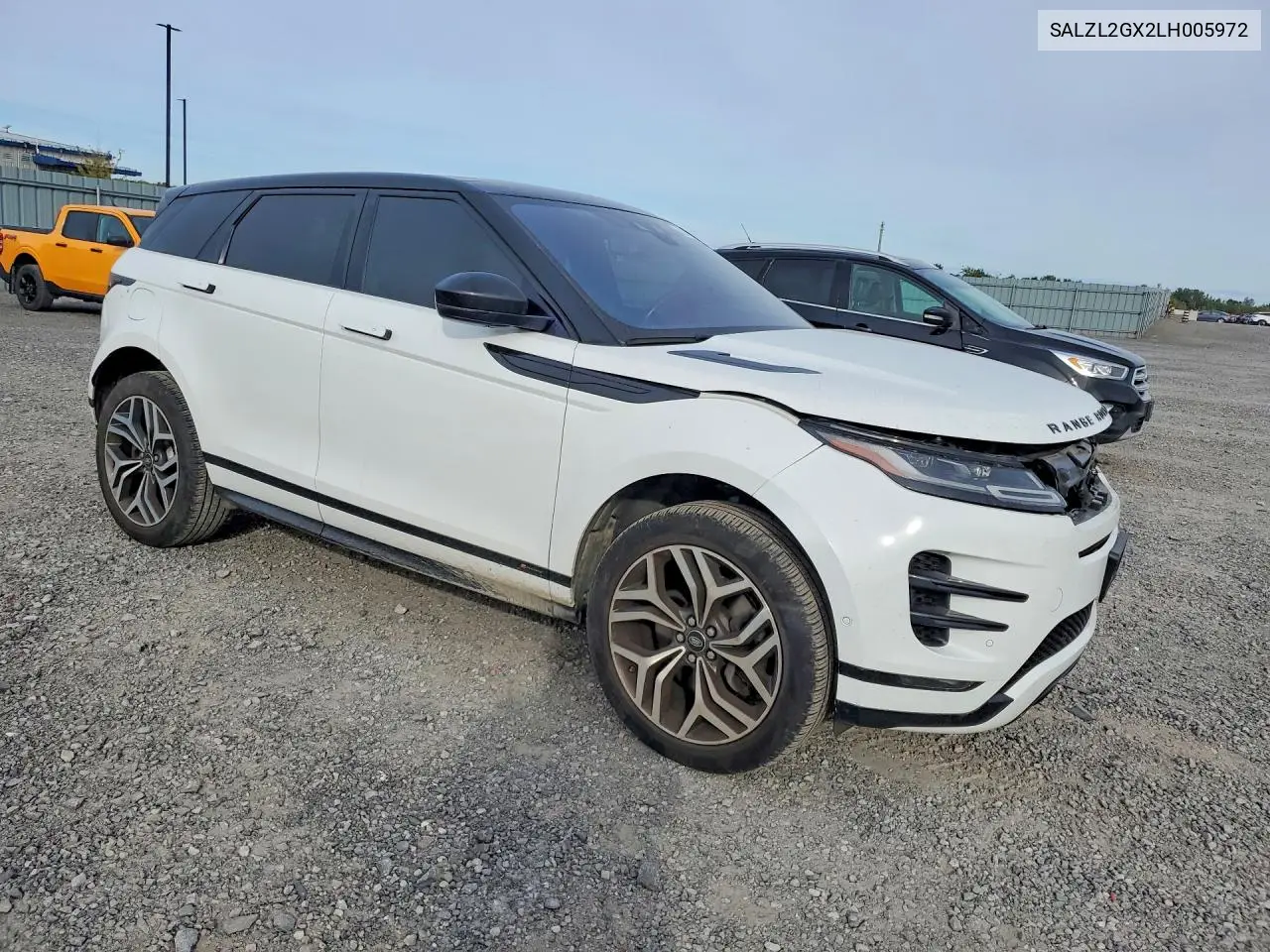 2020 LAND ROVER RANGE ROVER EVOQUE VIN SALZL2GX2LH005972 — фото 4
