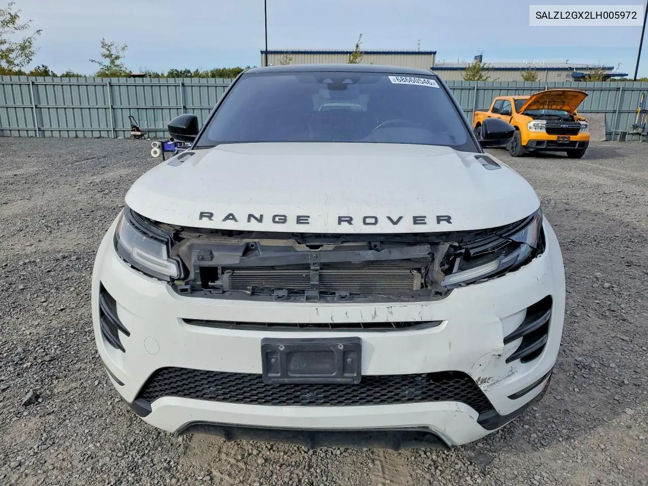 2020 LAND ROVER RANGE ROVER EVOQUE VIN SALZL2GX2LH005972 — фото 5