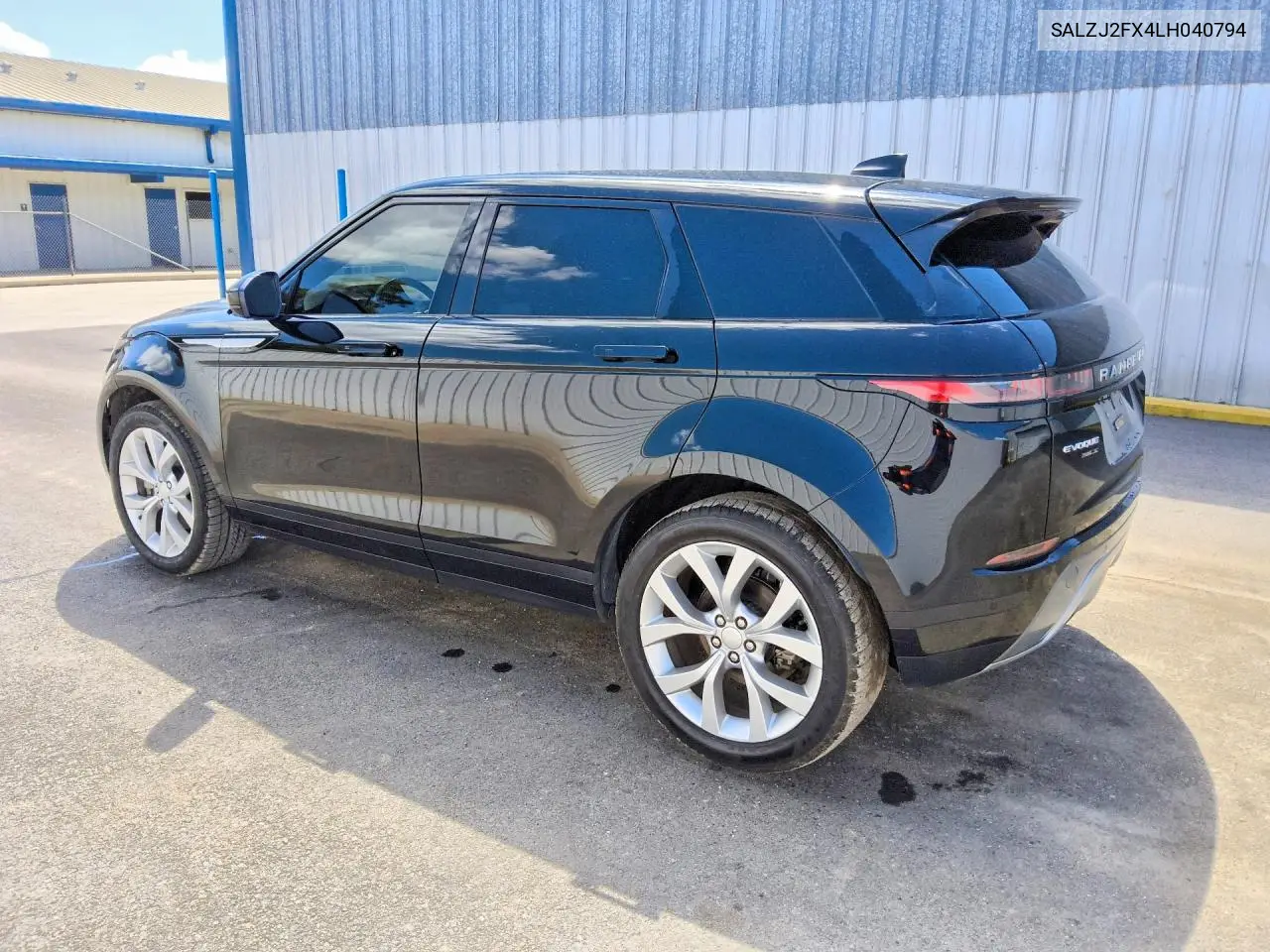2020 LAND ROVER RANGE ROVER EVOQUE VIN SALZJ2FX4LH040794 — фото 2