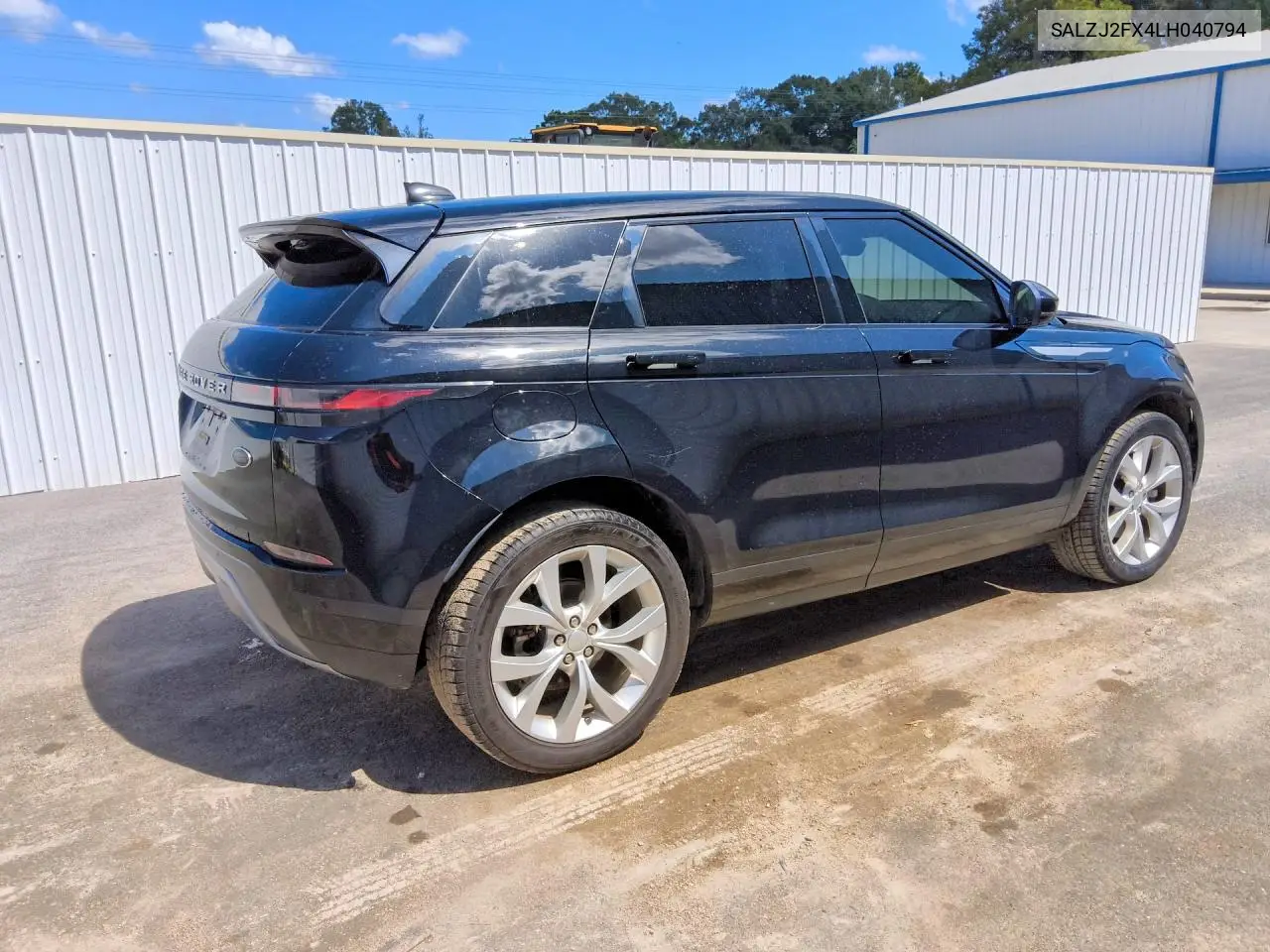 2020 LAND ROVER RANGE ROVER EVOQUE VIN SALZJ2FX4LH040794 — фото 3