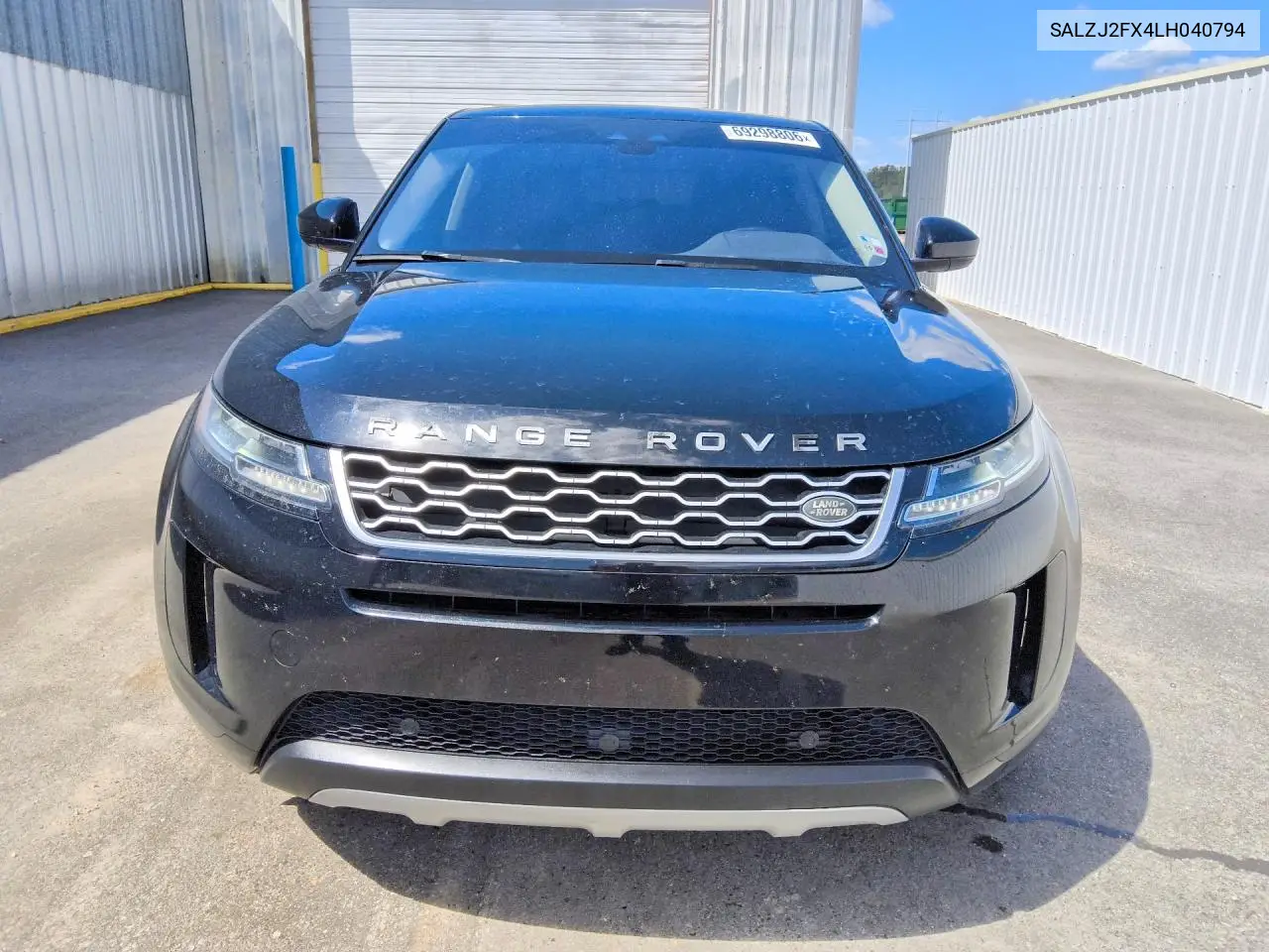 2020 LAND ROVER RANGE ROVER EVOQUE VIN SALZJ2FX4LH040794 — фото 5
