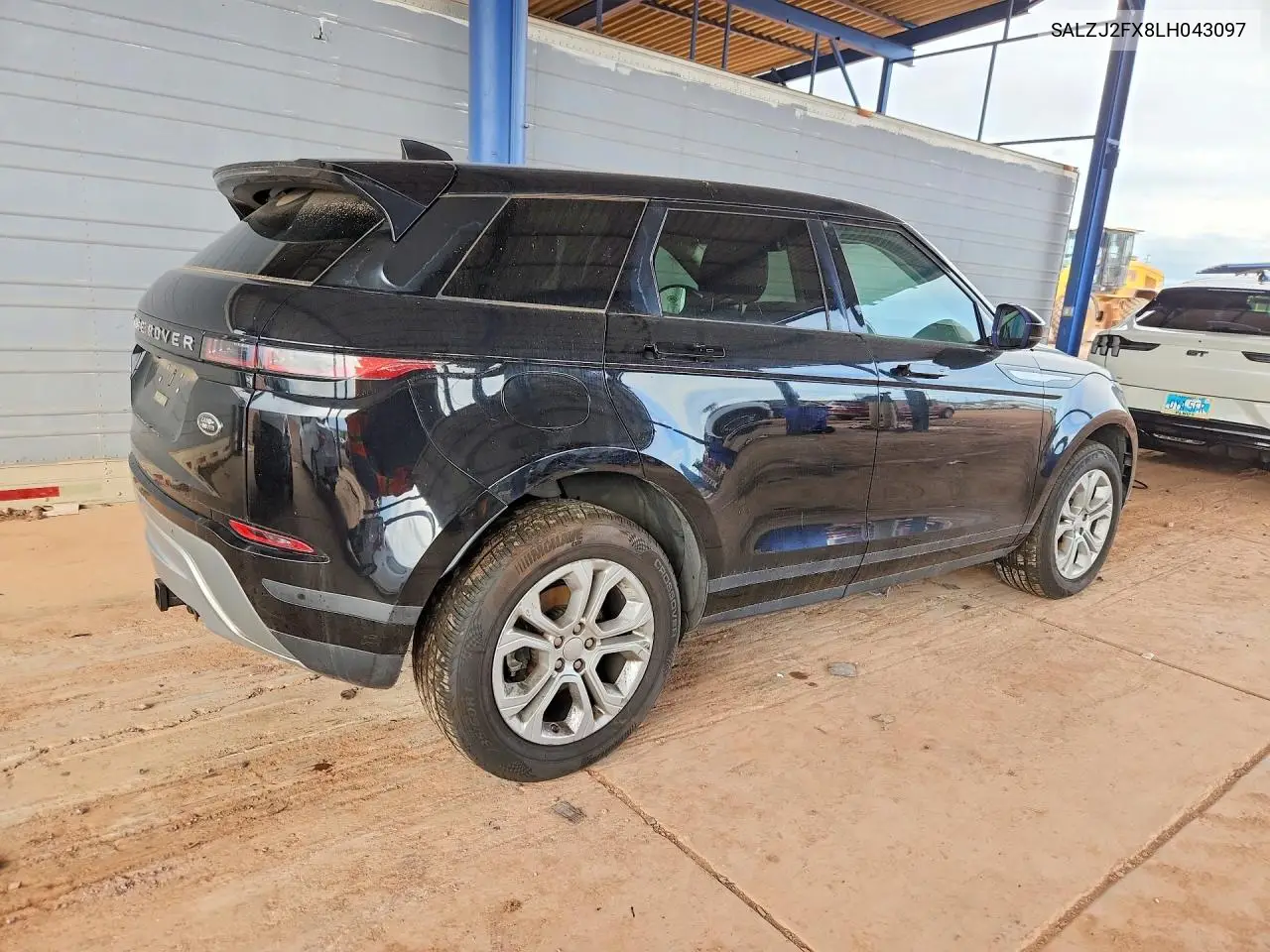 2020 LAND ROVER RANGE ROVER EVOQUE VIN SALZJ2FX8LH043097 — фото 3