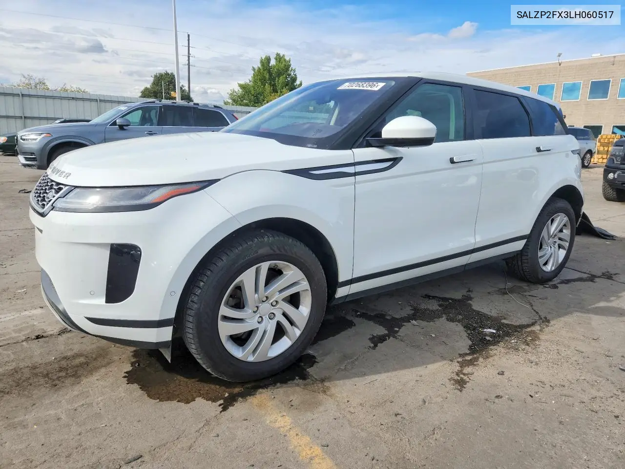 LAND ROVER RANGE ROVER EVOQUE 2020, VIN SALZP2FX3LH060517