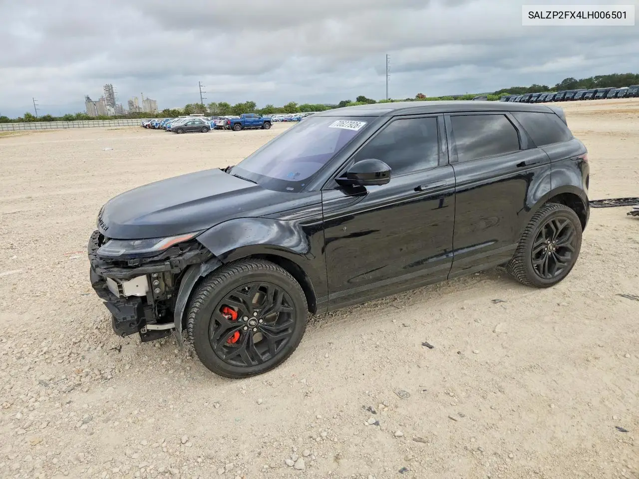 LAND ROVER RANGE ROVER EVOQUE 2020, VIN SALZP2FX4LH006501