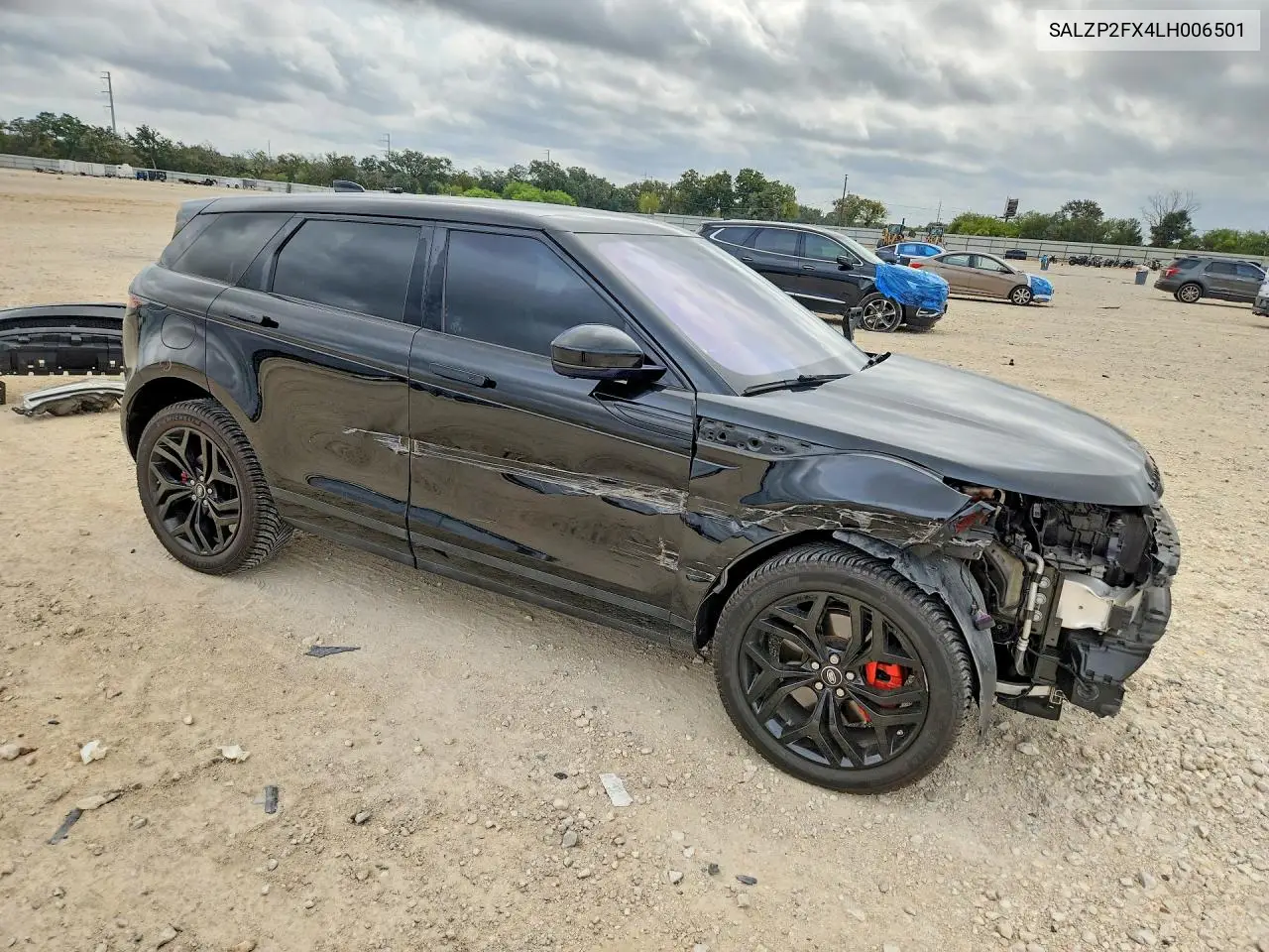 2020 LAND ROVER RANGE ROVER EVOQUE VIN SALZP2FX4LH006501 — фото 4
