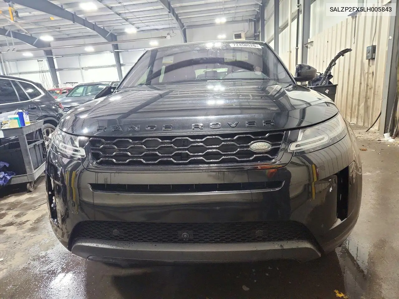 2020 LAND ROVER RANGE ROVER EVOQUE VIN SALZP2FX5LH005843 — фото 2