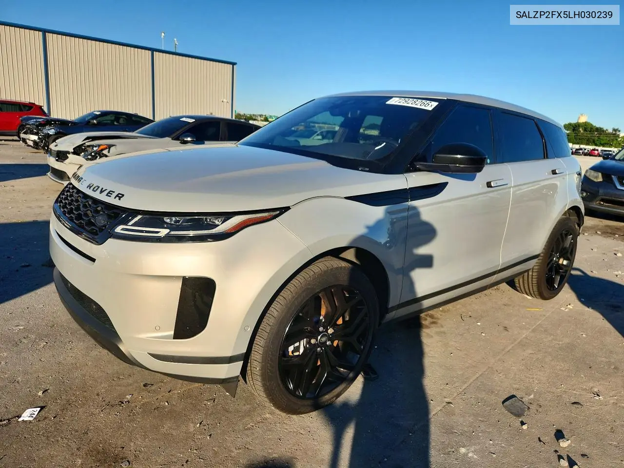 LAND ROVER RANGE ROVER EVOQUE 2020, VIN SALZP2FX5LH030239