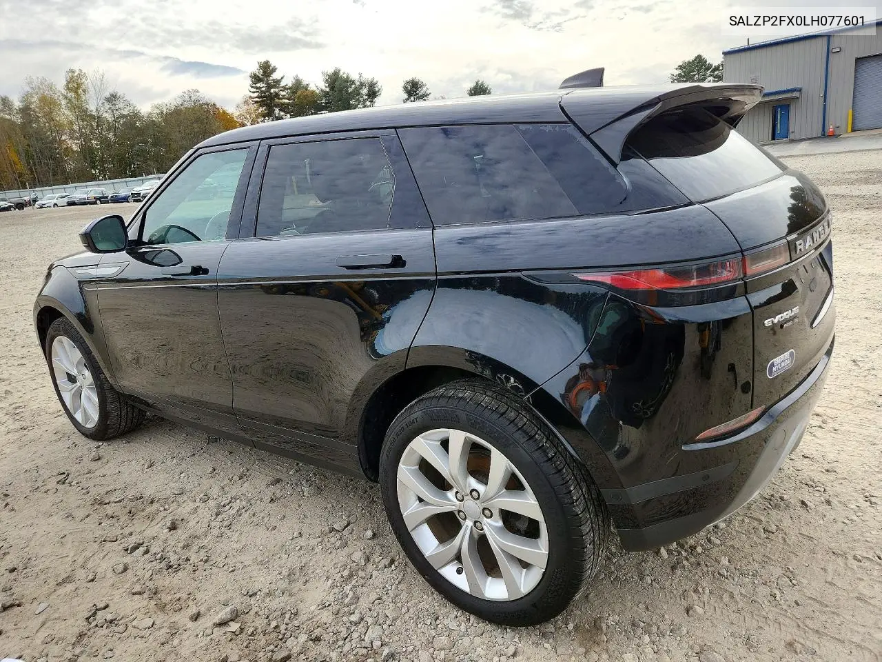 2020 LAND ROVER RANGE ROVER EVOQUE VIN SALZP2FX0LH077601 — фото 2