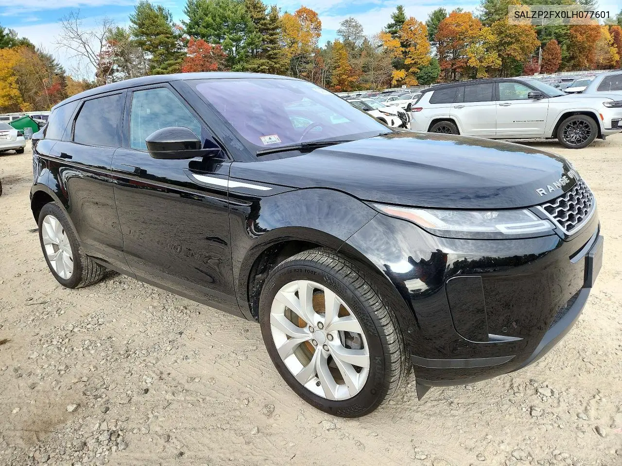 2020 LAND ROVER RANGE ROVER EVOQUE VIN SALZP2FX0LH077601 — фото 4