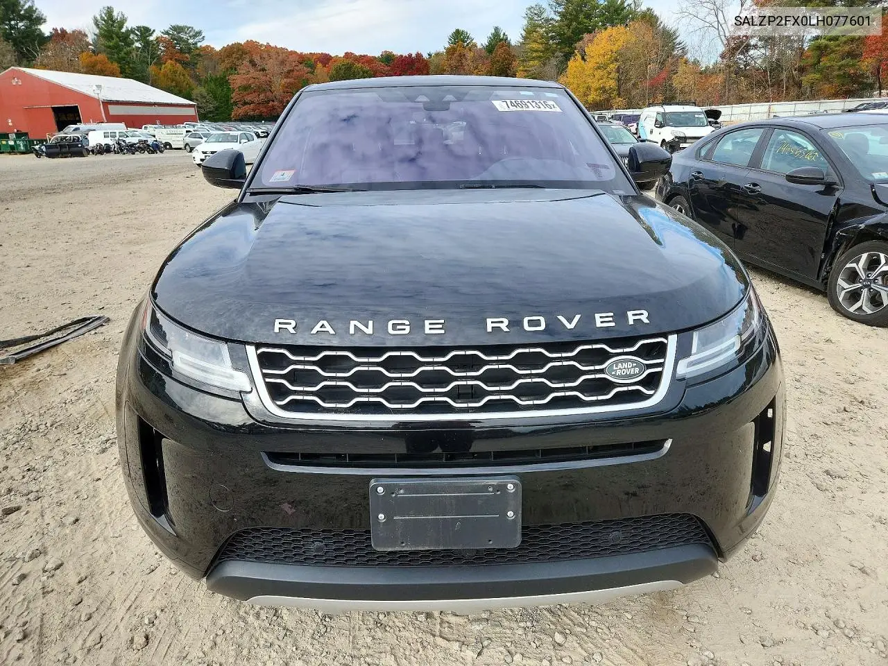 2020 LAND ROVER RANGE ROVER EVOQUE VIN SALZP2FX0LH077601 — фото 5
