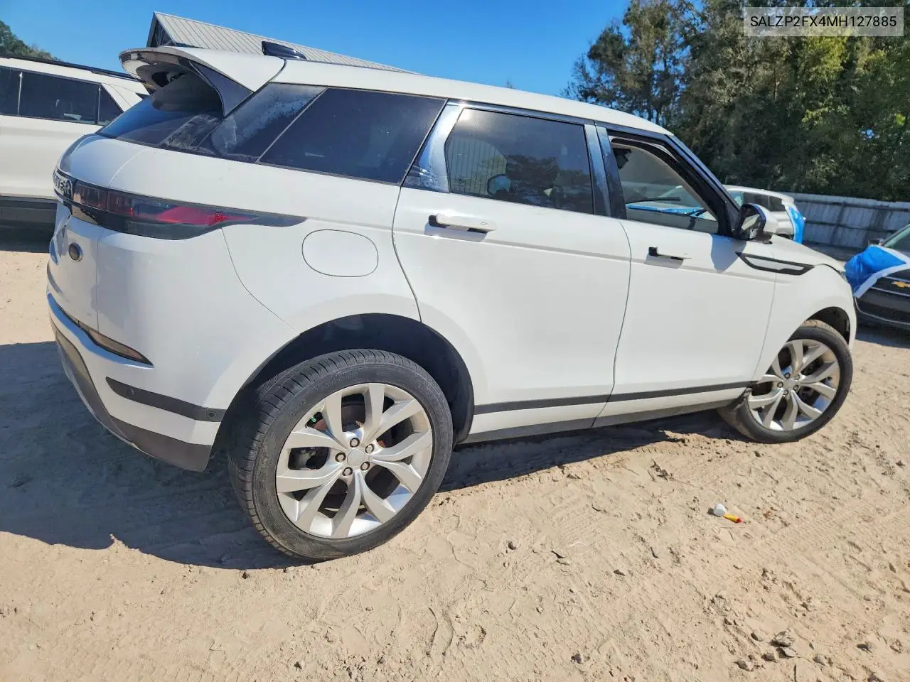 2021 LAND ROVER RANGE ROVER EVOQUE VIN SALZP2FX4MH127885 — фото 3