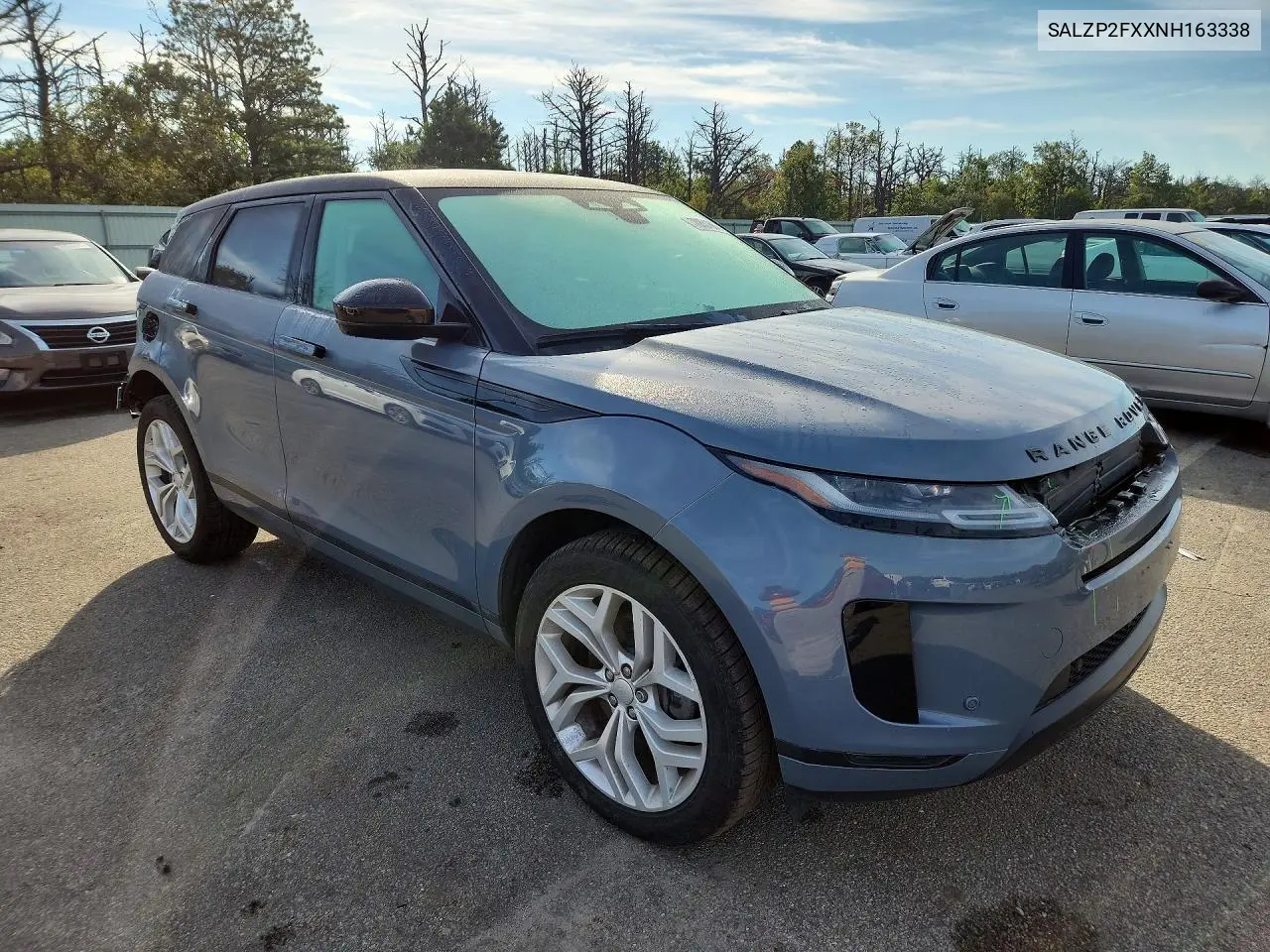 2022 LAND ROVER RANGE ROVER EVOQUE VIN SALZP2FXXNH163338 — фото 3