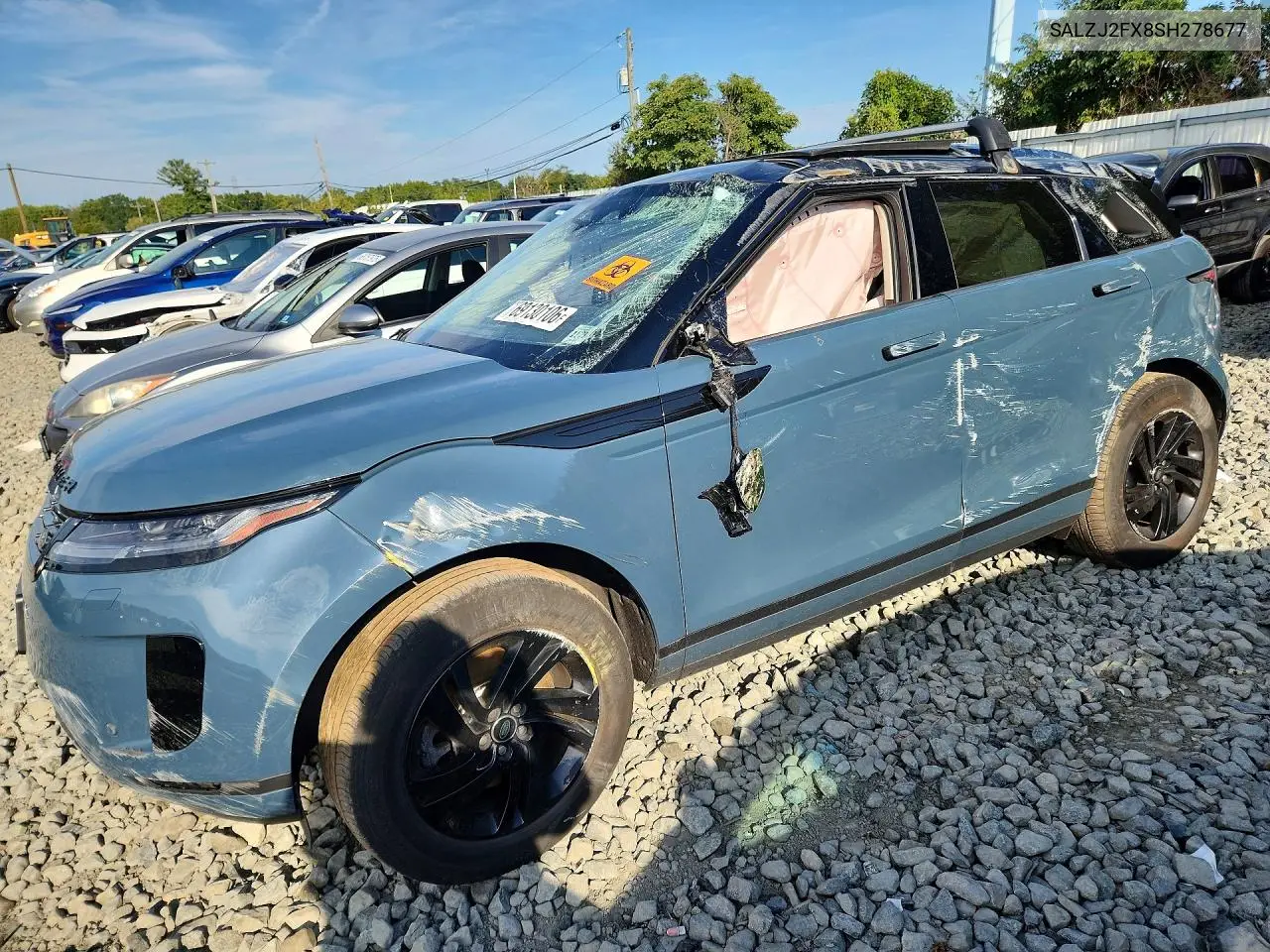 LAND ROVER RANGE ROVER EVOQUE 2025, VIN SALZJ2FX8SH278677