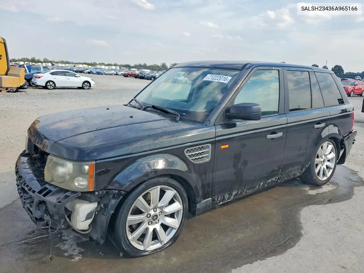 LAND ROVER RANGE ROVER SPORT 2006, VIN SALSH23436A965166
