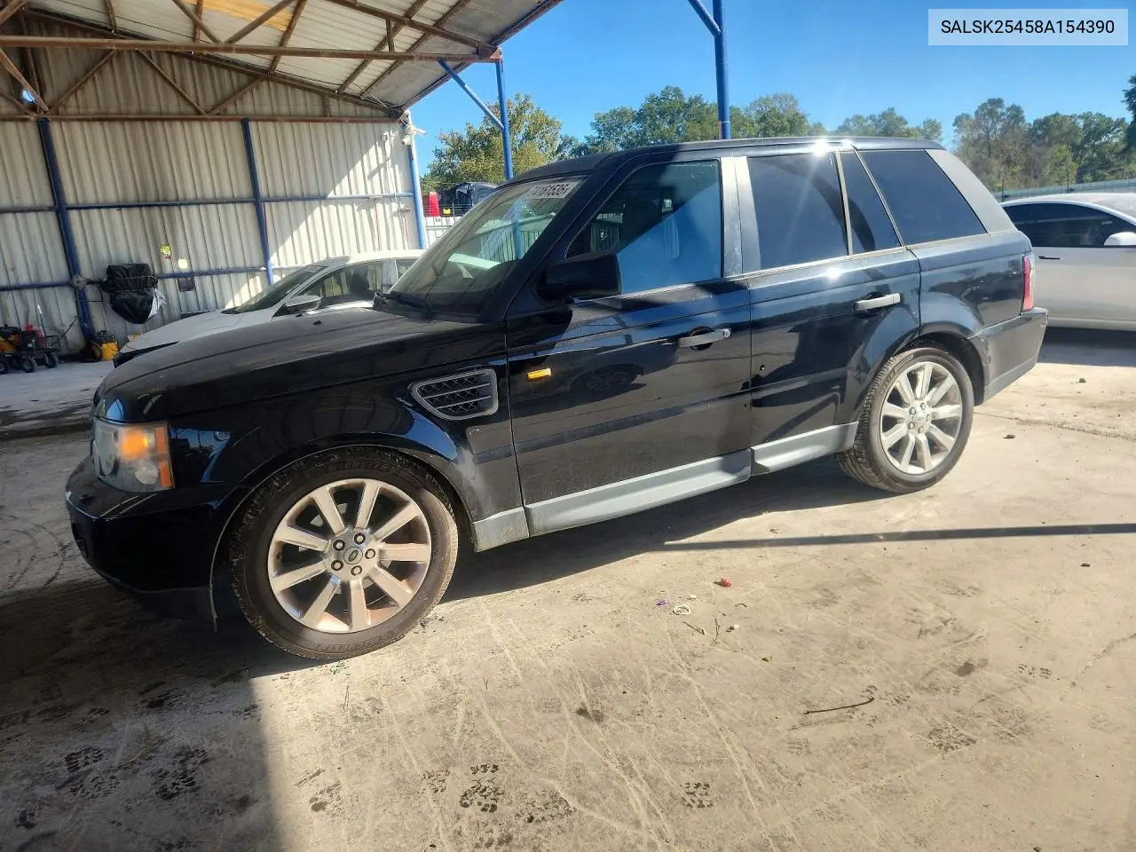 LAND ROVER RANGE ROVER SPORT 2008, VIN SALSK25458A154390
