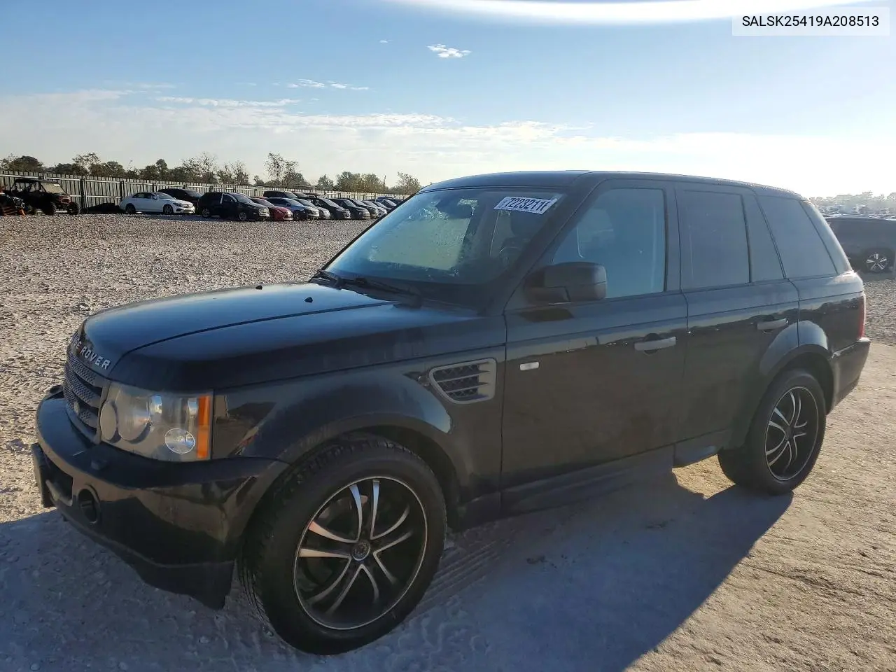 LAND ROVER RANGE ROVER SPORT 2009, VIN SALSK25419A208513
