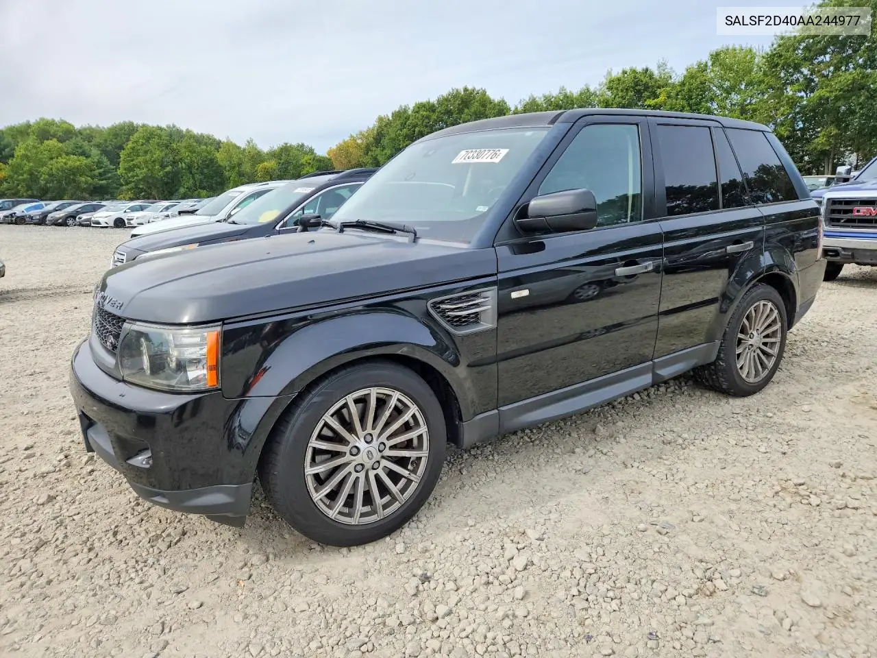 LAND ROVER RANGE ROVER SPORT 2010, VIN SALSF2D40AA244977