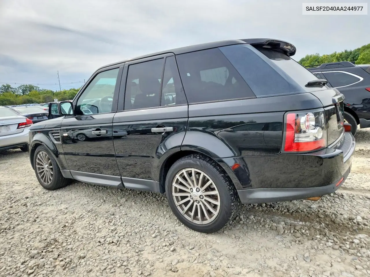 2010 LAND ROVER RANGE ROVER SPORT VIN SALSF2D40AA244977 — фото 2