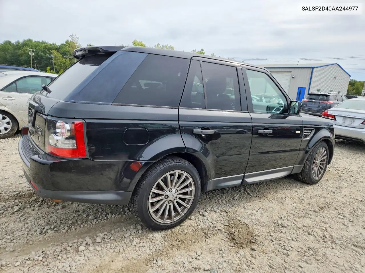 2010 LAND ROVER RANGE ROVER SPORT VIN SALSF2D40AA244977 — фото 3