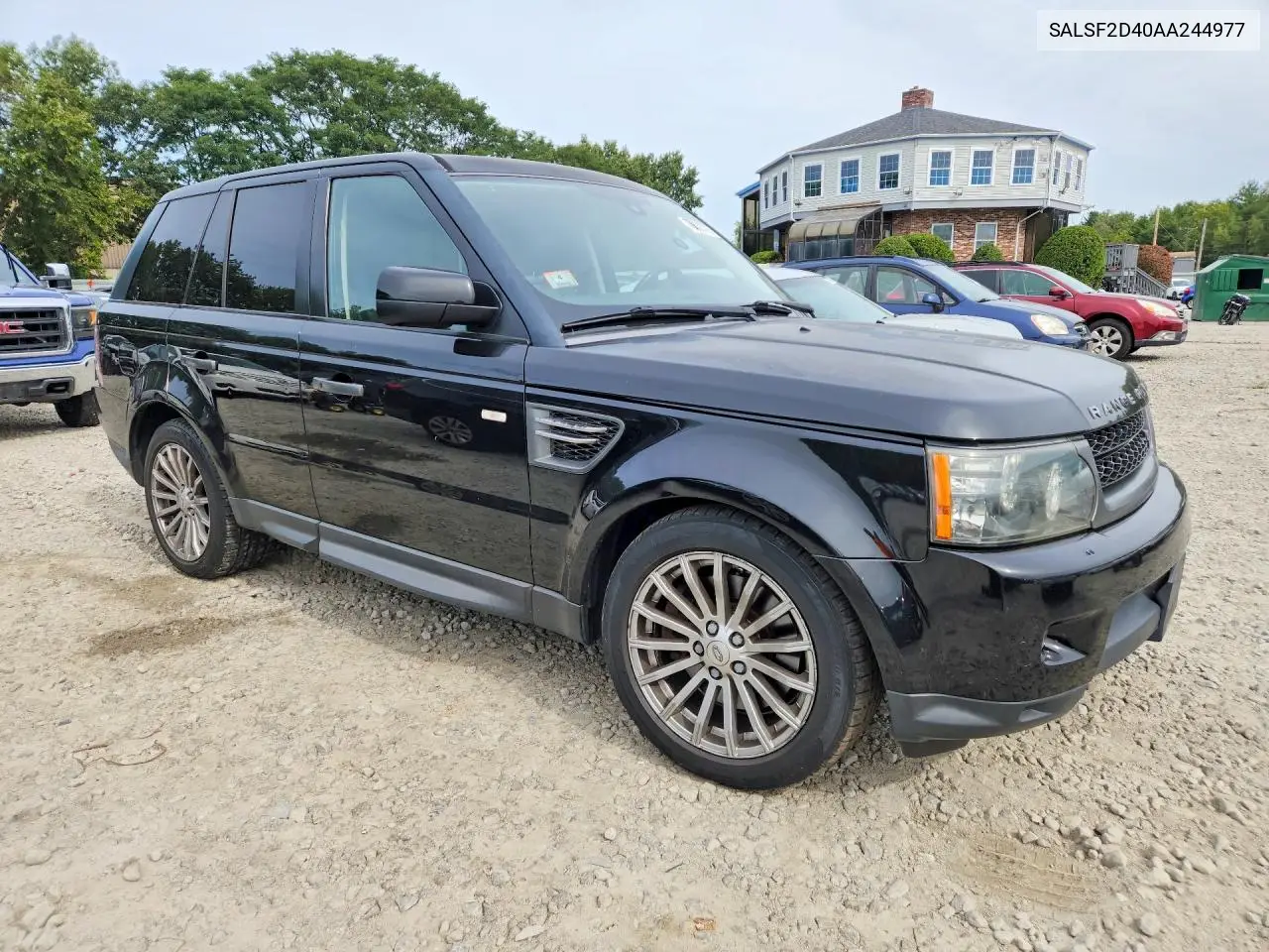 2010 LAND ROVER RANGE ROVER SPORT VIN SALSF2D40AA244977 — фото 4