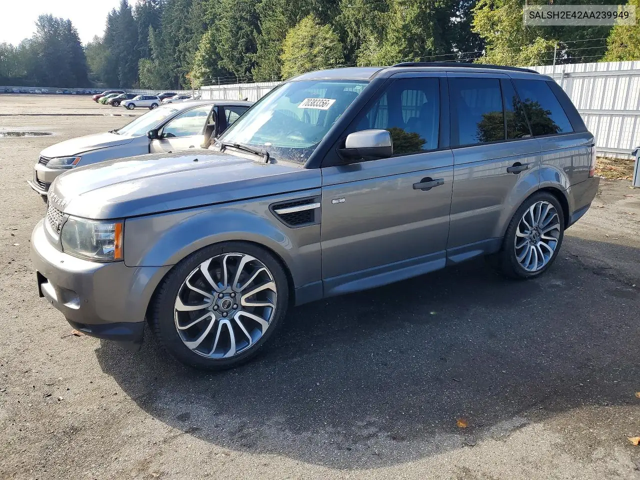 LAND ROVER RANGE ROVER SPORT 2010, VIN SALSH2E42AA239949