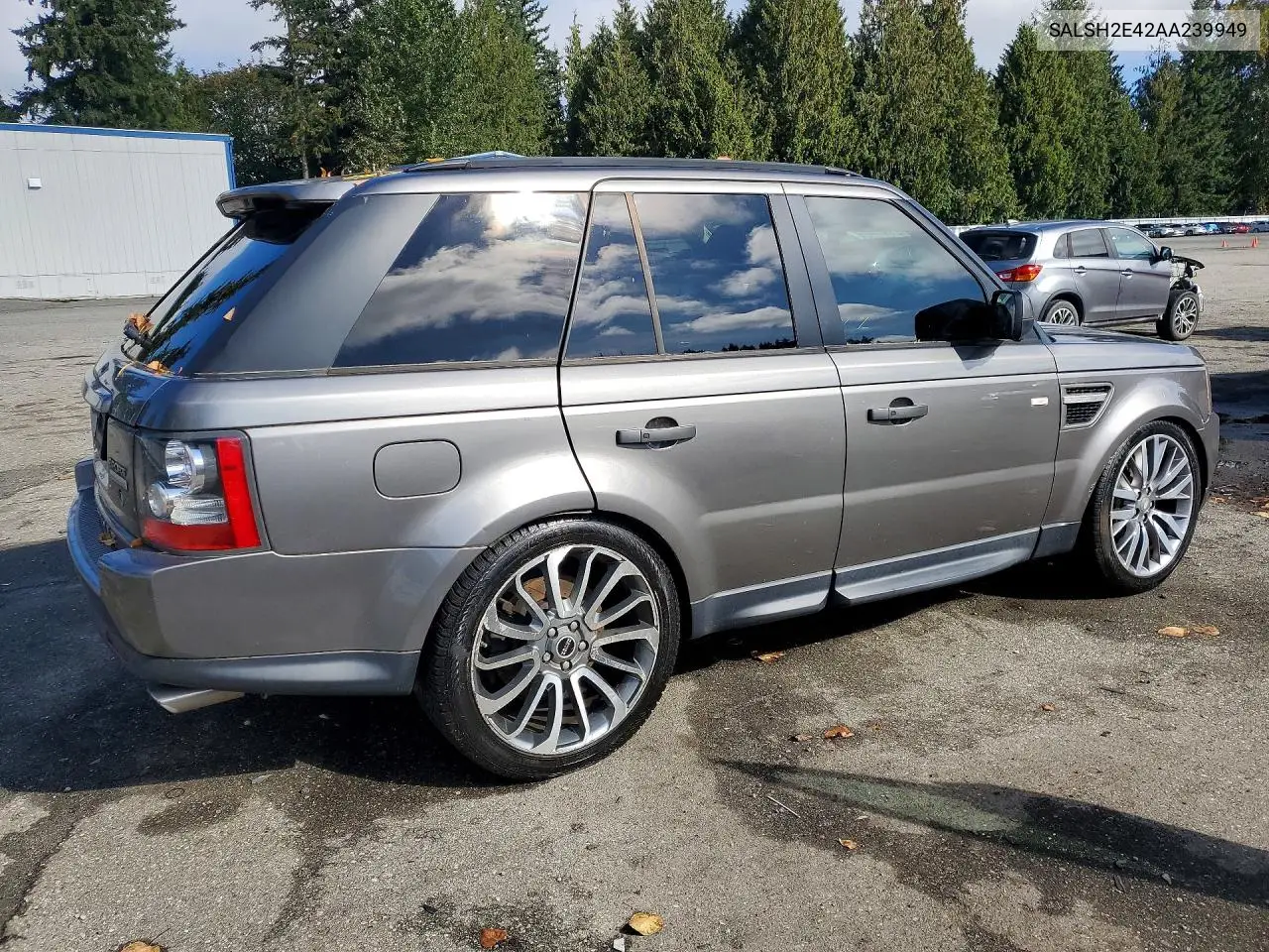 2010 LAND ROVER RANGE ROVER SPORT VIN SALSH2E42AA239949 — фото 3