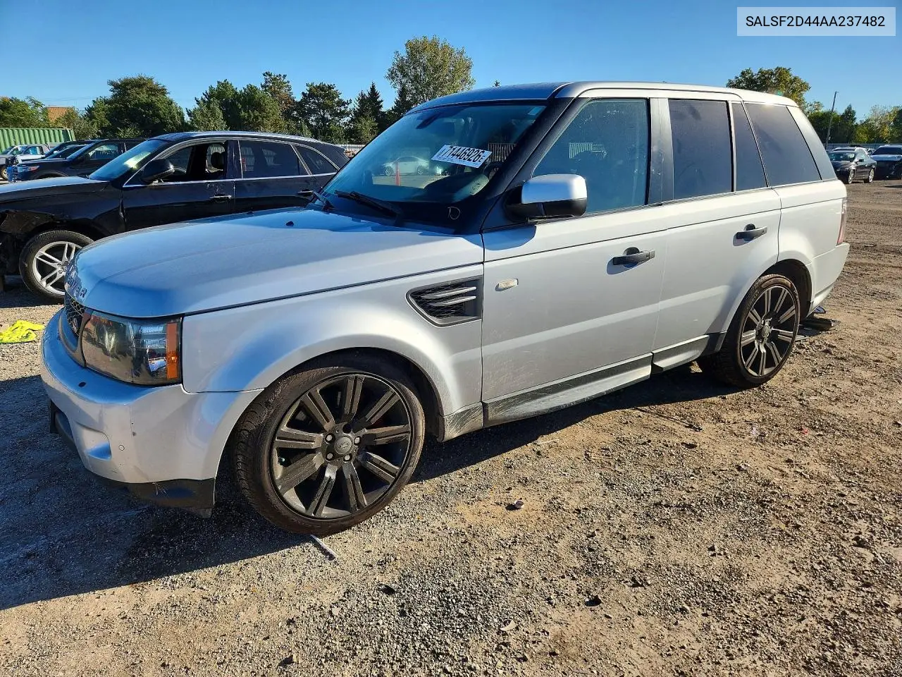 LAND ROVER RANGE ROVER SPORT 2010, VIN SALSF2D44AA237482