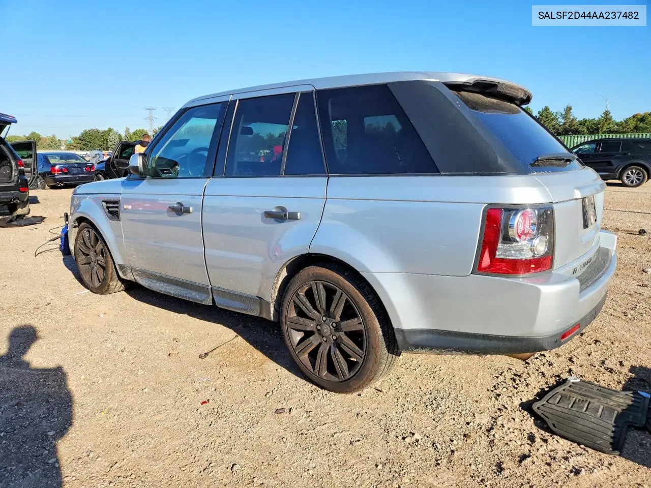 2010 LAND ROVER RANGE ROVER SPORT VIN SALSF2D44AA237482 — фото 2