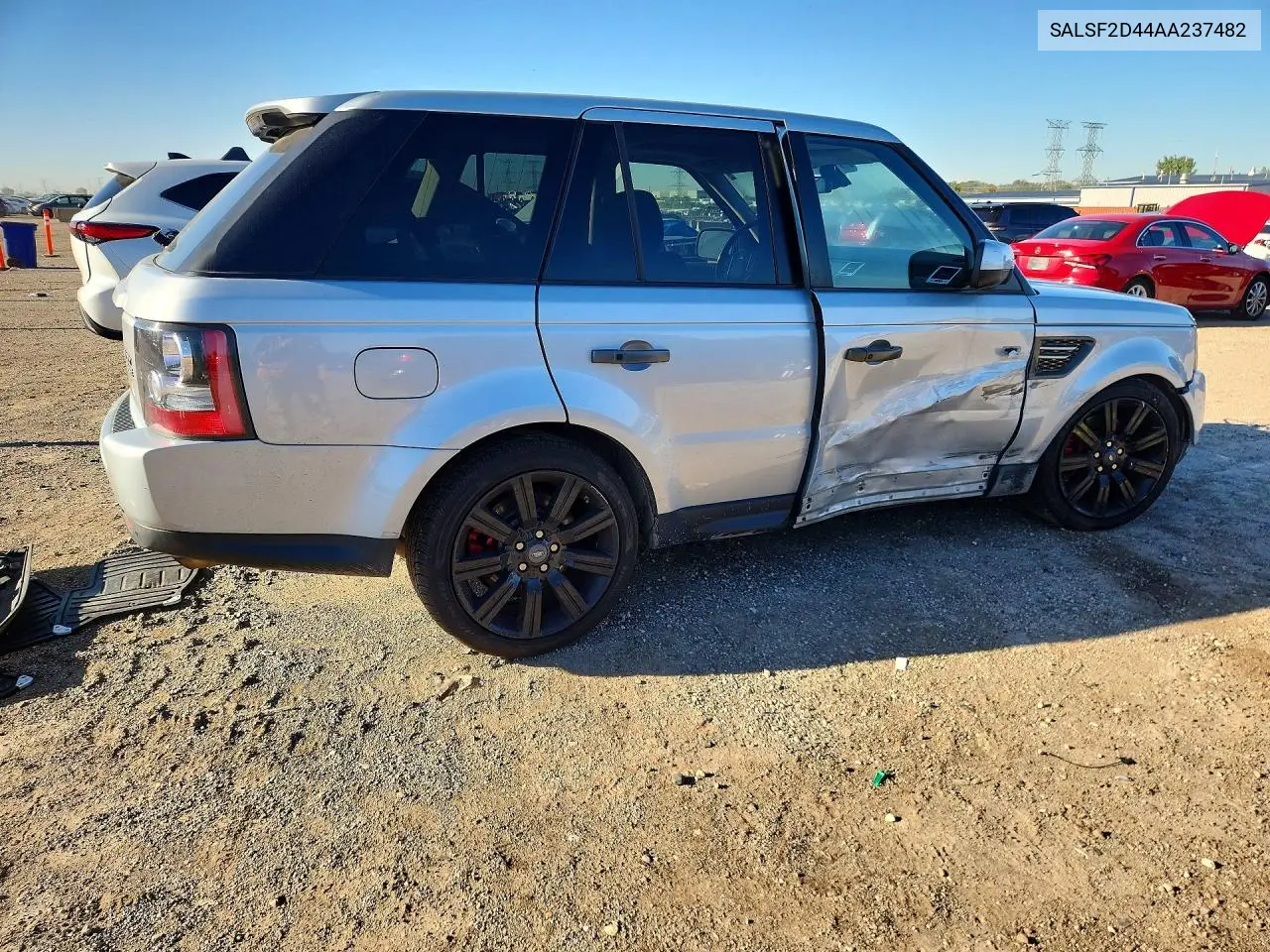 2010 LAND ROVER RANGE ROVER SPORT VIN SALSF2D44AA237482 — фото 3