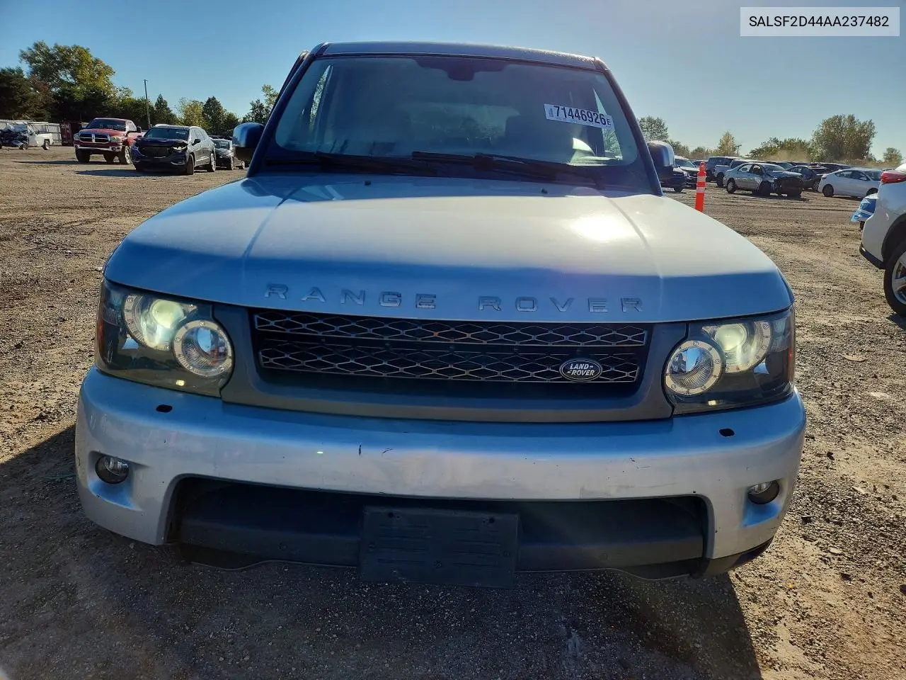2010 LAND ROVER RANGE ROVER SPORT VIN SALSF2D44AA237482 — фото 5