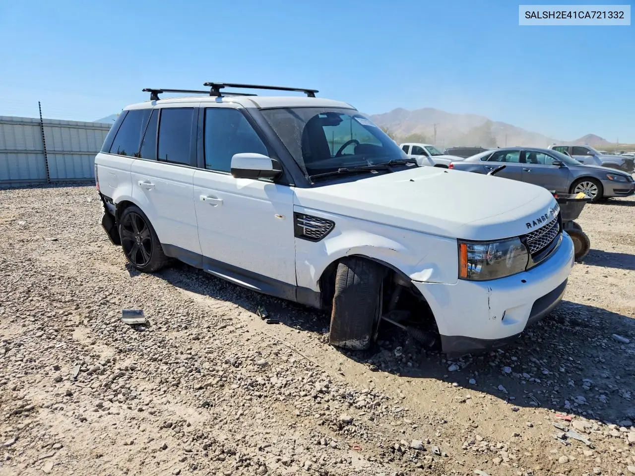 2012 LAND ROVER RANGE ROVER SPORT VIN SALSH2E41CA721332 — фото 4
