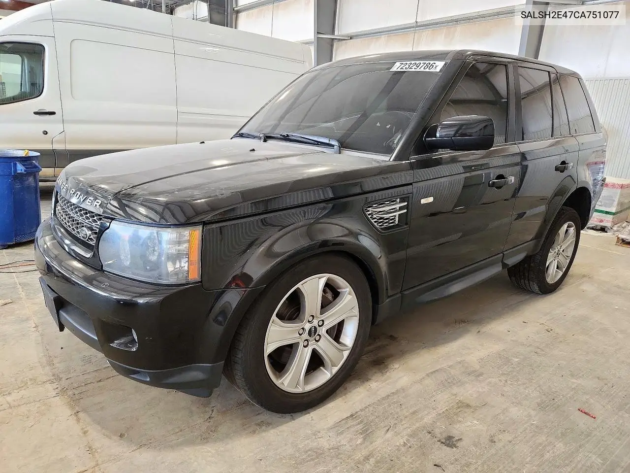 LAND ROVER RANGE ROVER SPORT 2012, VIN SALSH2E47CA751077