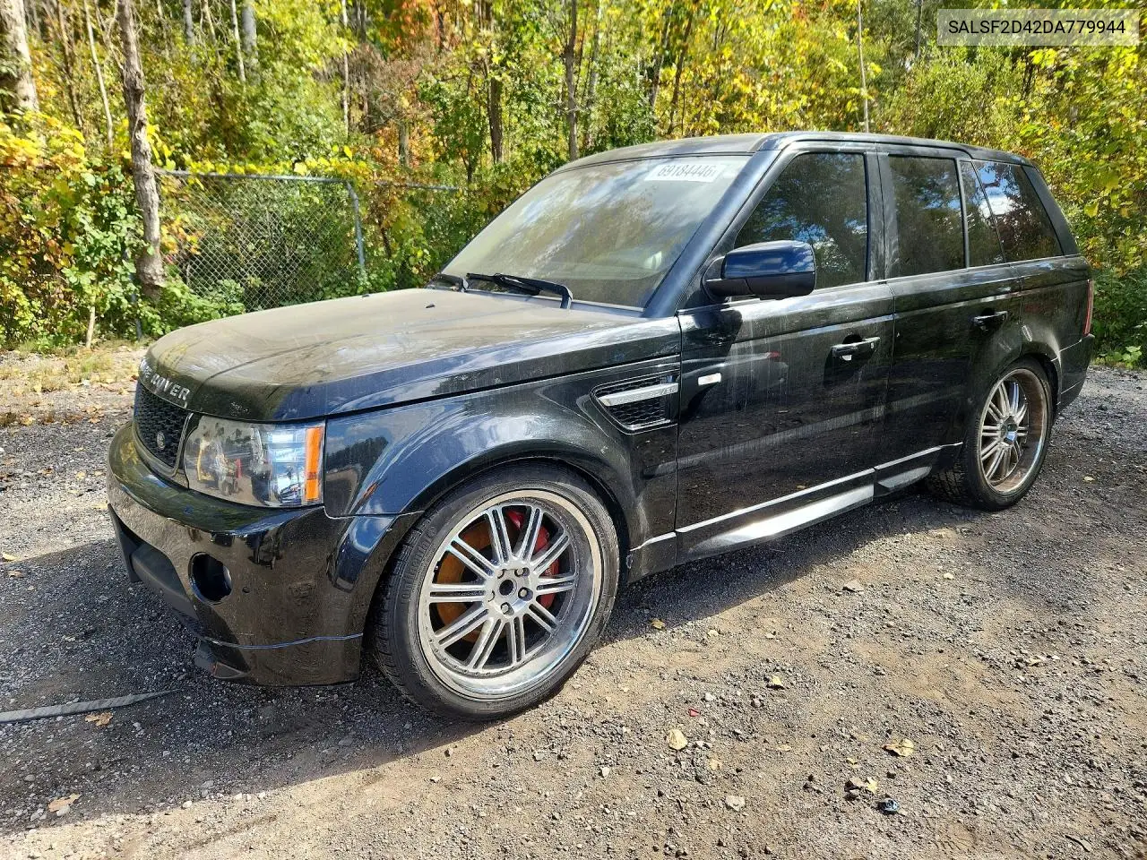 LAND ROVER RANGE ROVER SPORT 2013, VIN SALSF2D42DA779944