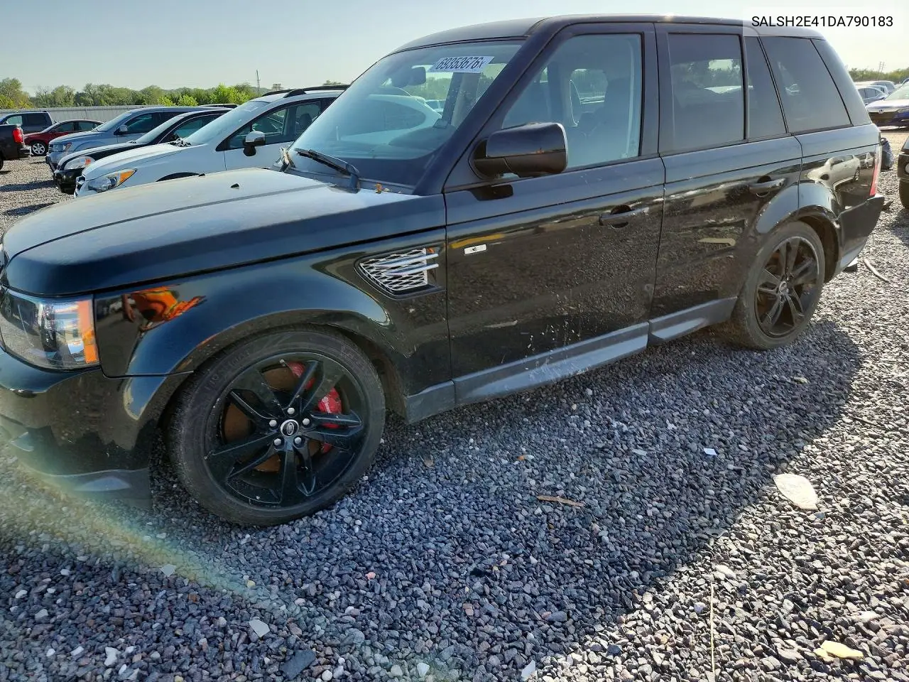 2013 LAND ROVER RANGE ROVER SPORT VIN SALSH2E41DA790183 — фото 2