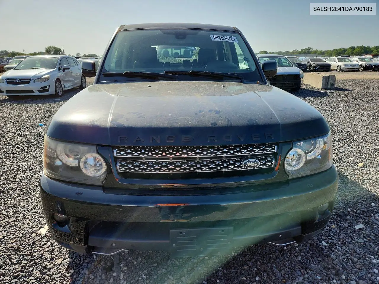 LAND ROVER RANGE ROVER SPORT 2013, VIN SALSH2E41DA790183