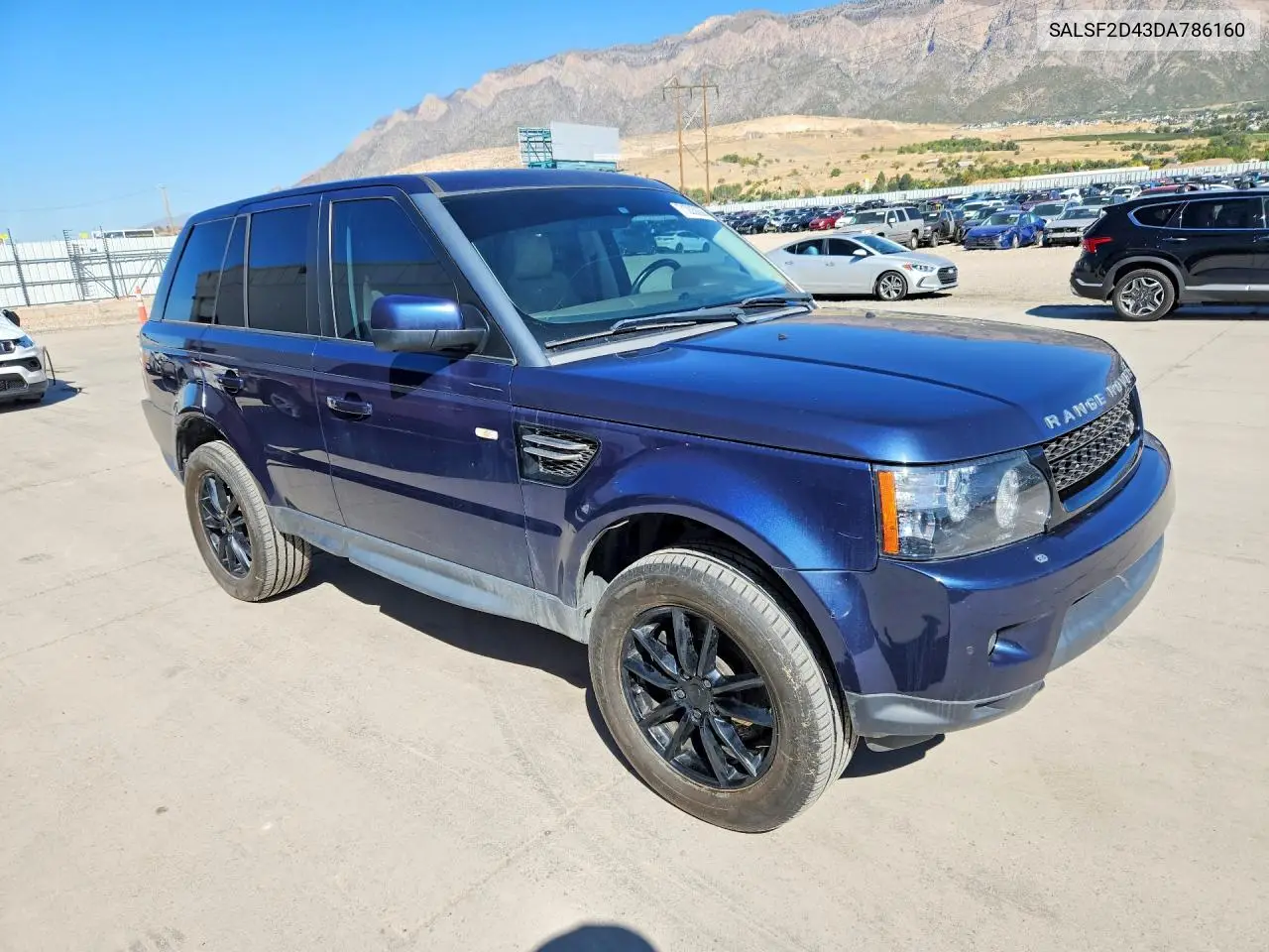2013 LAND ROVER RANGE ROVER SPORT VIN SALSF2D43DA786160 — фото 4