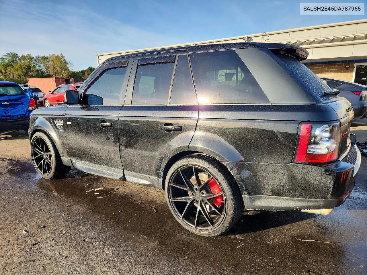 2013 LAND ROVER RANGE ROVER SPORT VIN SALSH2E45DA787965 — фото 2