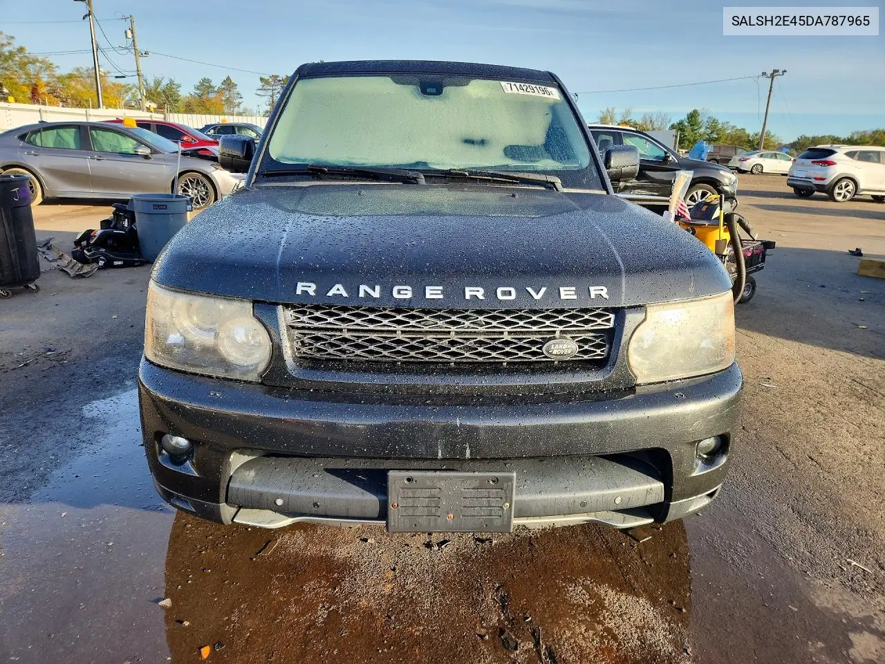 2013 LAND ROVER RANGE ROVER SPORT VIN SALSH2E45DA787965 — фото 5