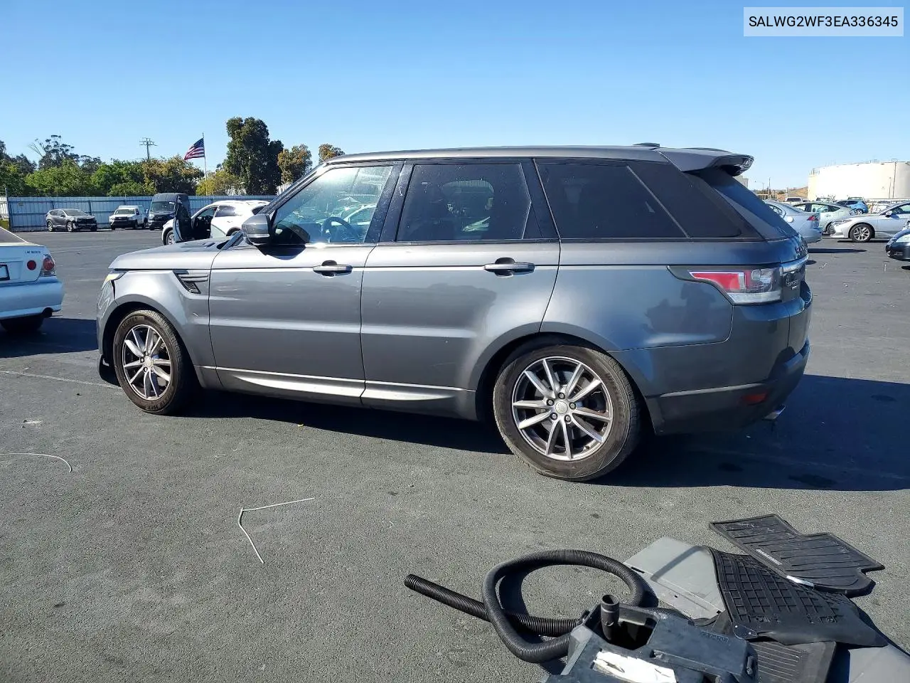 2014 LAND ROVER RANGE ROVER SPORT VIN SALWG2WF3EA336345 — фото 2