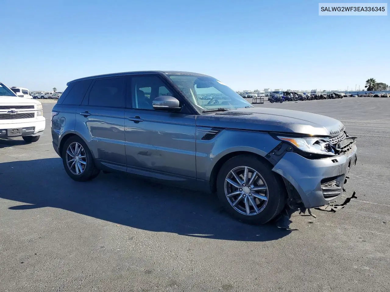 2014 LAND ROVER RANGE ROVER SPORT VIN SALWG2WF3EA336345 — фото 4