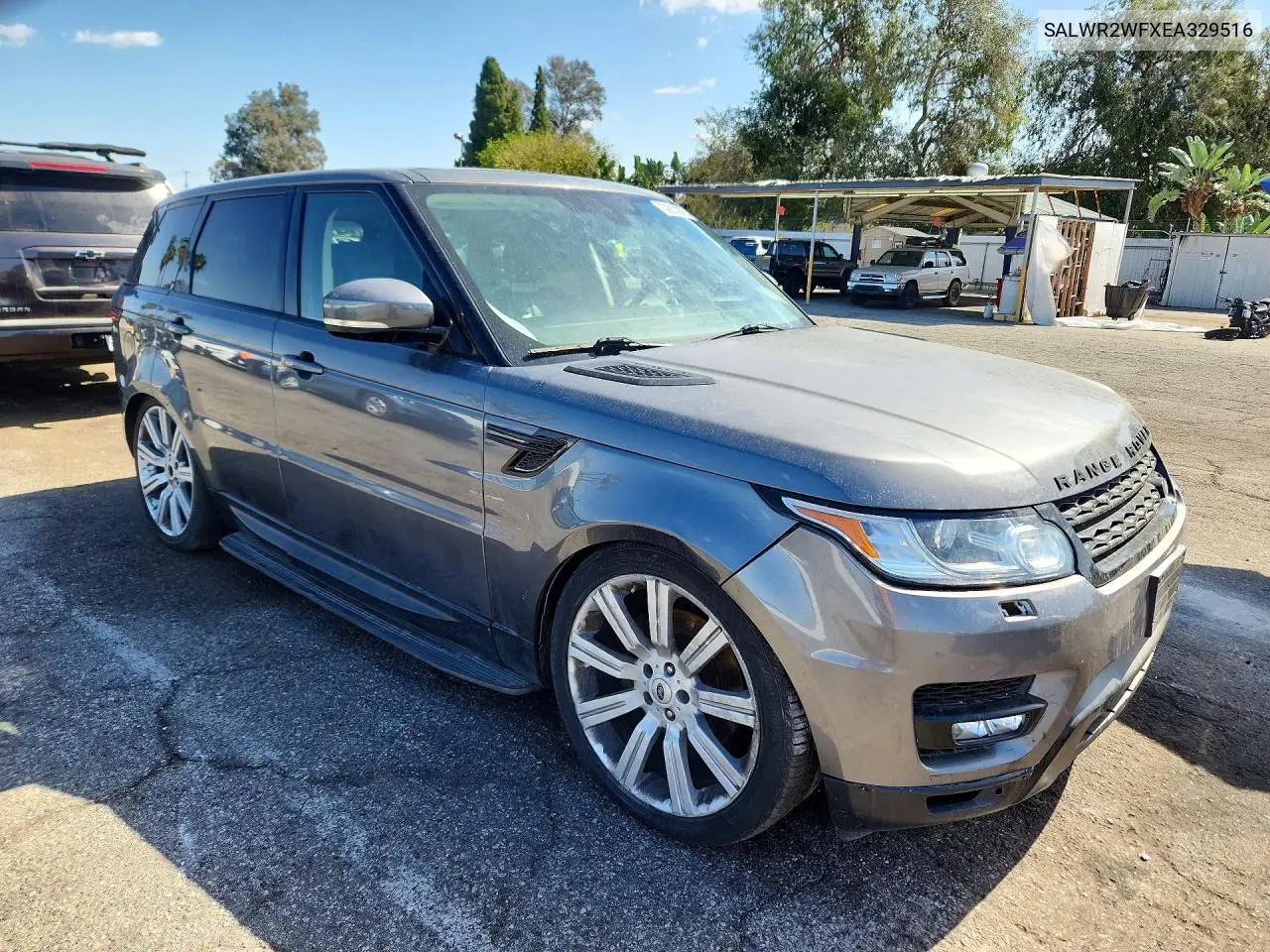 2014 LAND ROVER RANGE ROVER SPORT VIN SALWR2WFXEA329516 — фото 4