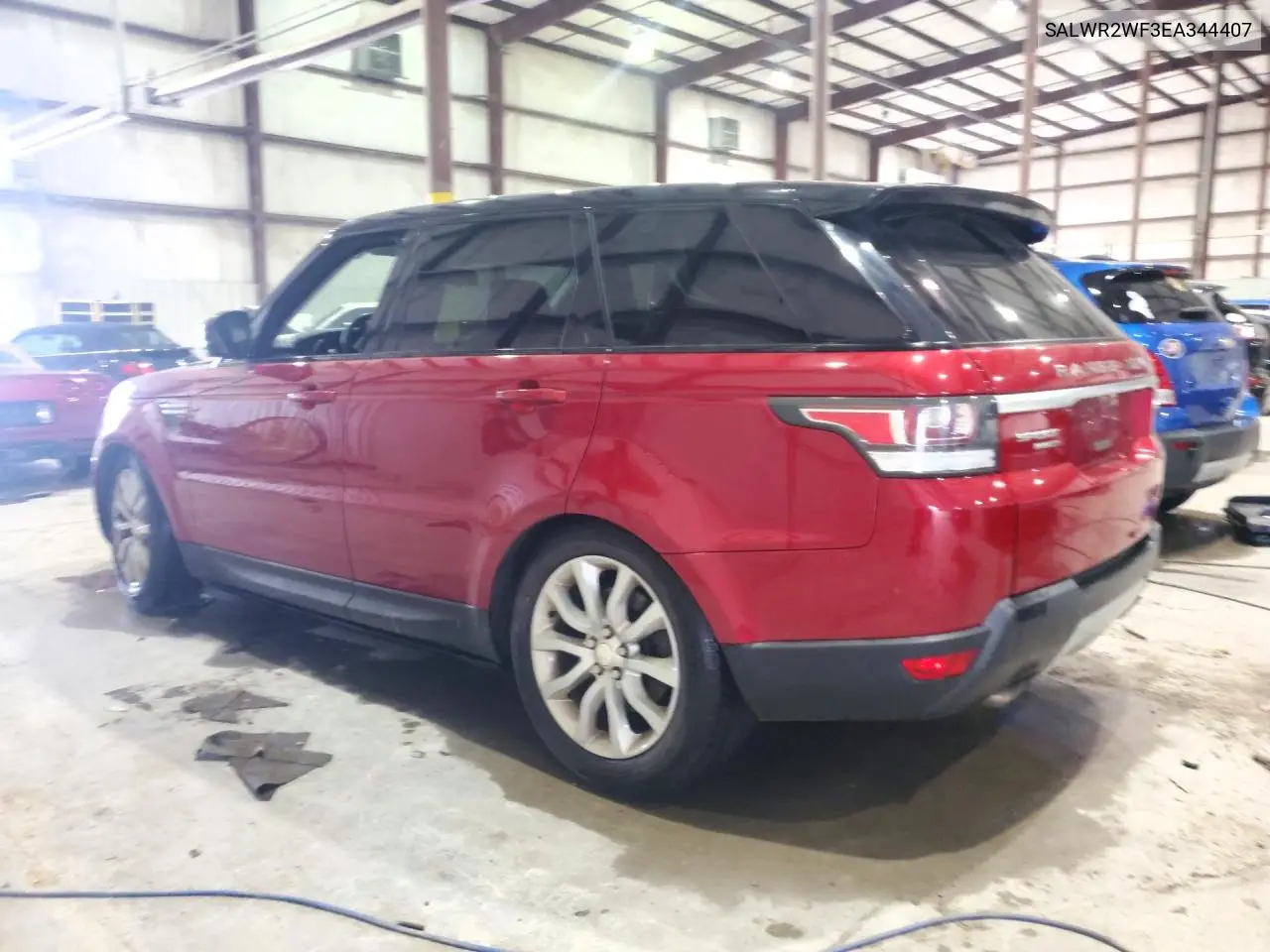 2014 LAND ROVER RANGE ROVER SPORT VIN SALWR2WF3EA344407 — фото 2