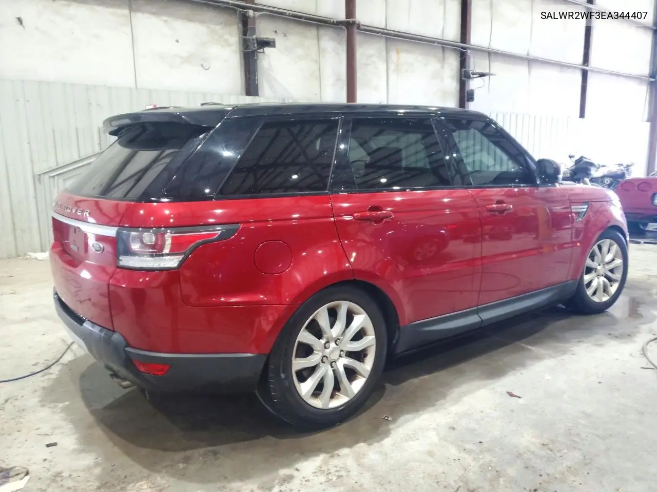2014 LAND ROVER RANGE ROVER SPORT VIN SALWR2WF3EA344407 — фото 3